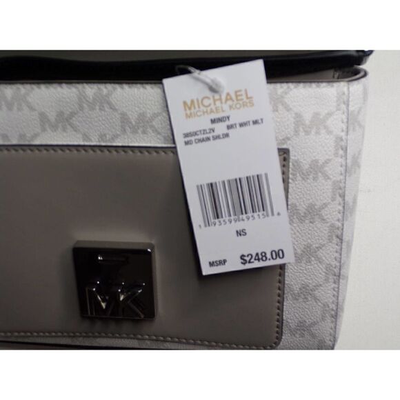 Michael Kors Mindy Chain Shoulder NWT - Picture 8 of 9